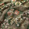 Tecido para decoração Gobelina Ornamentos florais – verde/laranja-claro,  thumbnail number 2