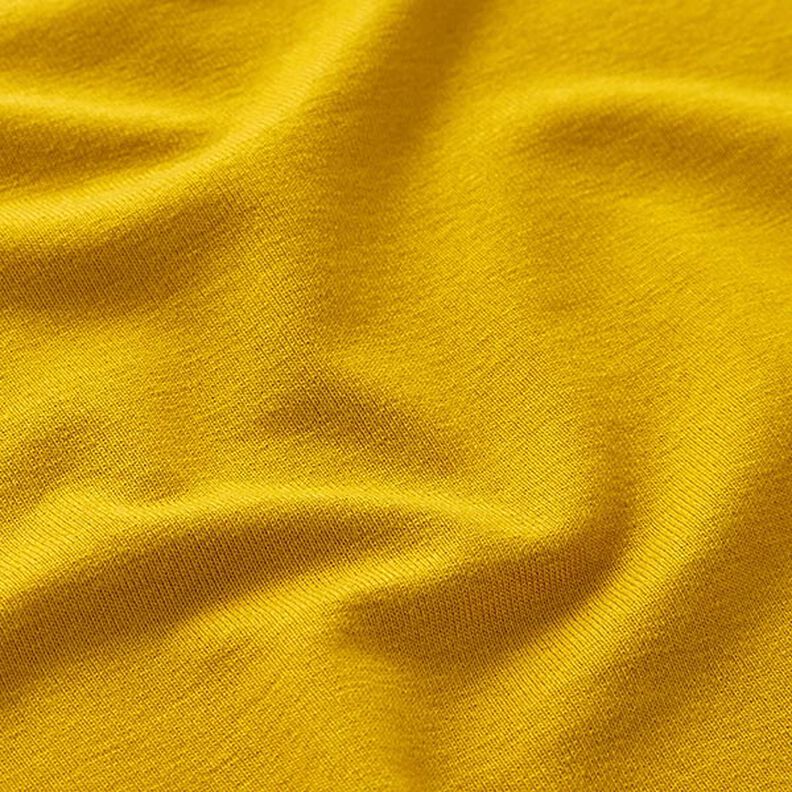 Jersey de viscose Leve &ndash; amarelo-caril,  image number 3