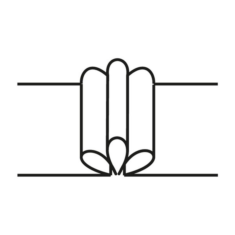 Fita de machear 3x, 26 mm – branco | Gerster,  image number 5