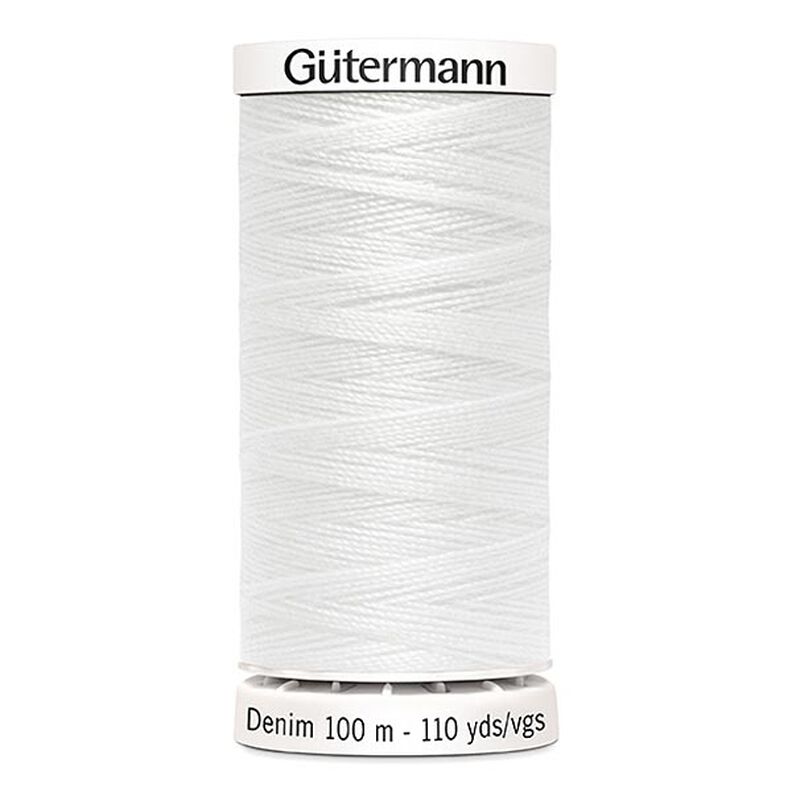 Linha para gangas [1016] | 100 m  | Gütermann – branco,  image number 1