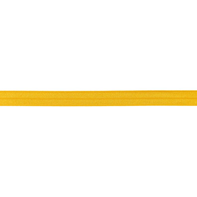 Fita de nastro elástica  brilhante [15 mm] – mostarda,  image number 1