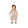 Vestido para bebé | Body, Burda 9347 | 62 - 92,  thumbnail number 6