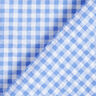 Anarruga Mistura de algodão Xadrez Vichy – azul claro,  thumbnail number 4