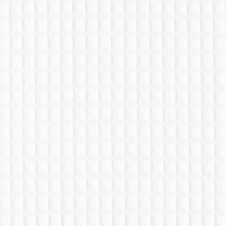 Acolchoado Jersey Quadrados – branco,  image number 1