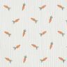 Musselina/ Tecido plissado duplo Cenouras pequenas – branco sujo,  thumbnail number 1