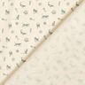 Popelina de algodão Bio Gatos e pegadas de animal – branco sujo/cinzento,  thumbnail number 4