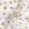 Tule Estrelas brilho – branco/dourado,  thumbnail number 3