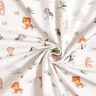 GOTS Jersey de algodão Animais da selva bebés Impressão Digital – branco sujo,  thumbnail number 3