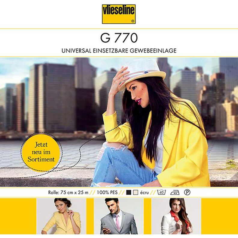 G 770 Entretela de tecido | Vlieseline – bege-claro,  image number 2