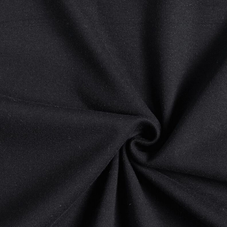 GOTS Bordas de algodão | Tula – preto,  image number 1