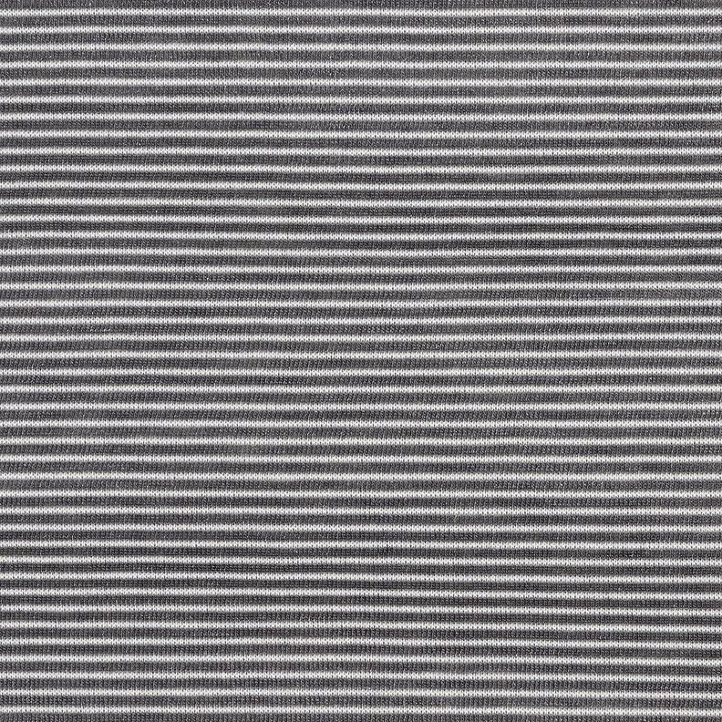 Malha fina Riscas estreitas – prata antiga/branco,  image number 1