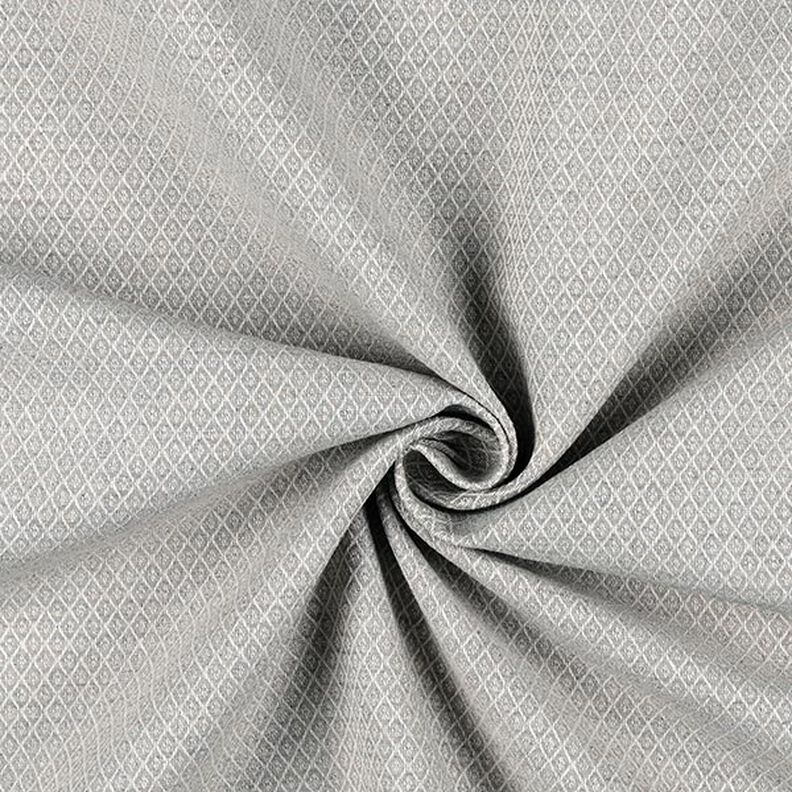 Tecido para mobiliário Jacquard minirute – cinzento claro,  image number 2