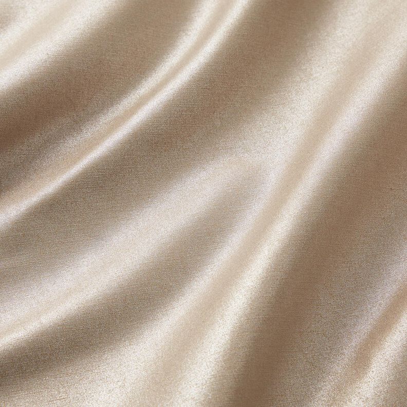 Tecido para calças Stretch Brilho – ouro metálico/bege,  image number 2