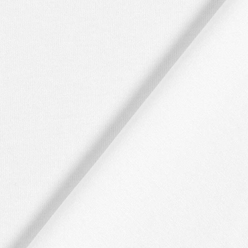 Bambu Jersey de viscose Liso – branco,  image number 5