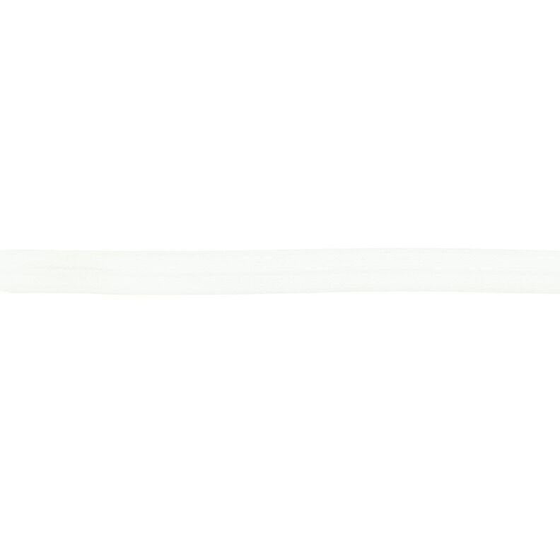 Fita de nastro elástica  brilhante [15 mm] – branco,  image number 1