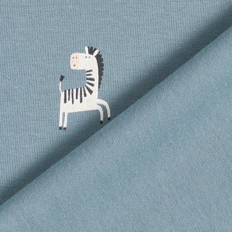 Jersey de algodão Zebra engraçada – cinza claro,  image number 4