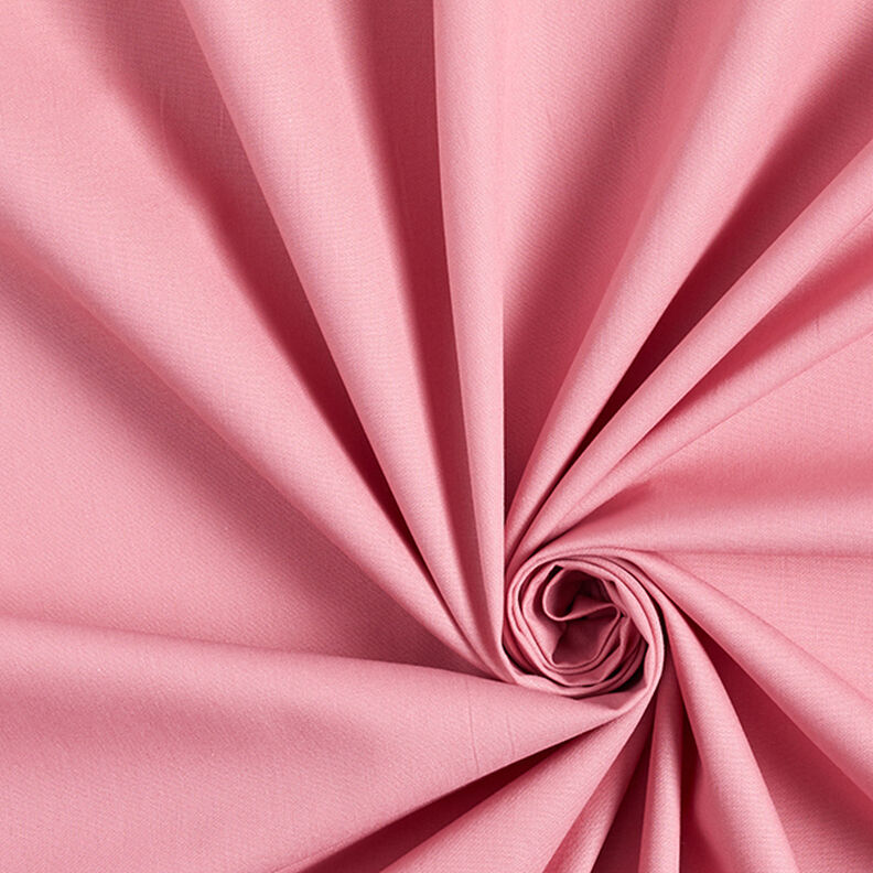 Popelina de algodão Liso – rosa embaçado,  image number 1
