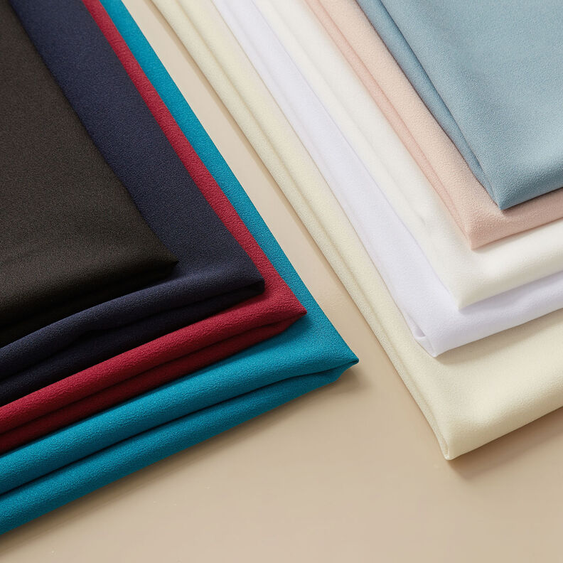 Crepe Georgette – creme,  image number 7