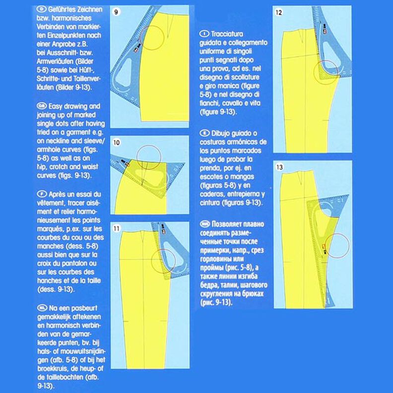 Régua de costureira 23x60 cm – transparente | Prym,  image number 6