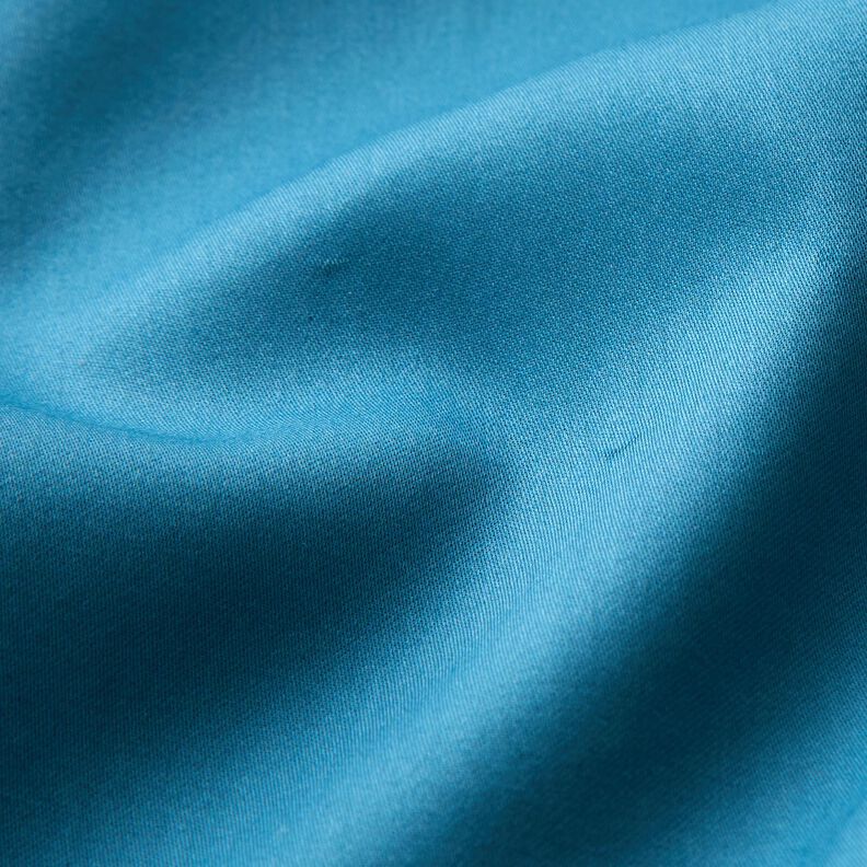 Cetim de algodão Liso – azul petróleo claro,  image number 3
