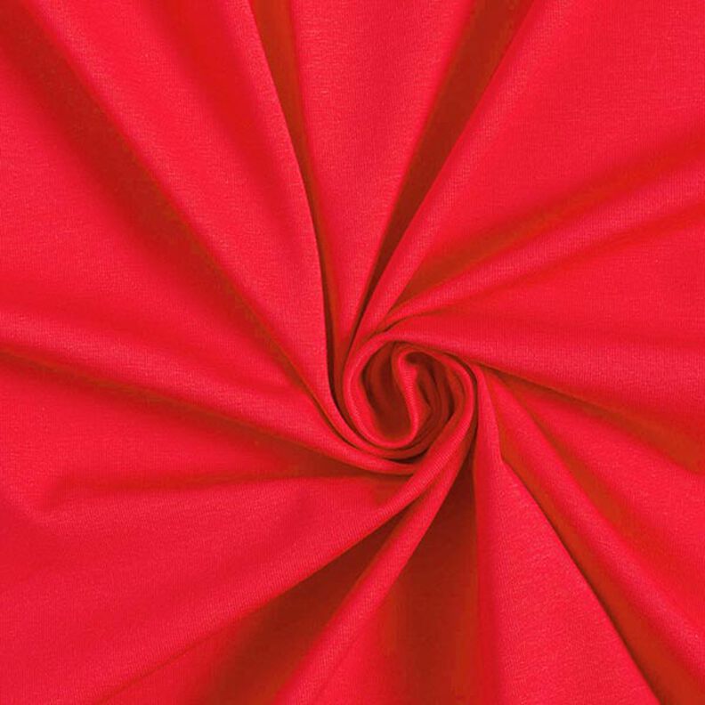 Jersey de algodão médio liso – vermelho,  image number 1