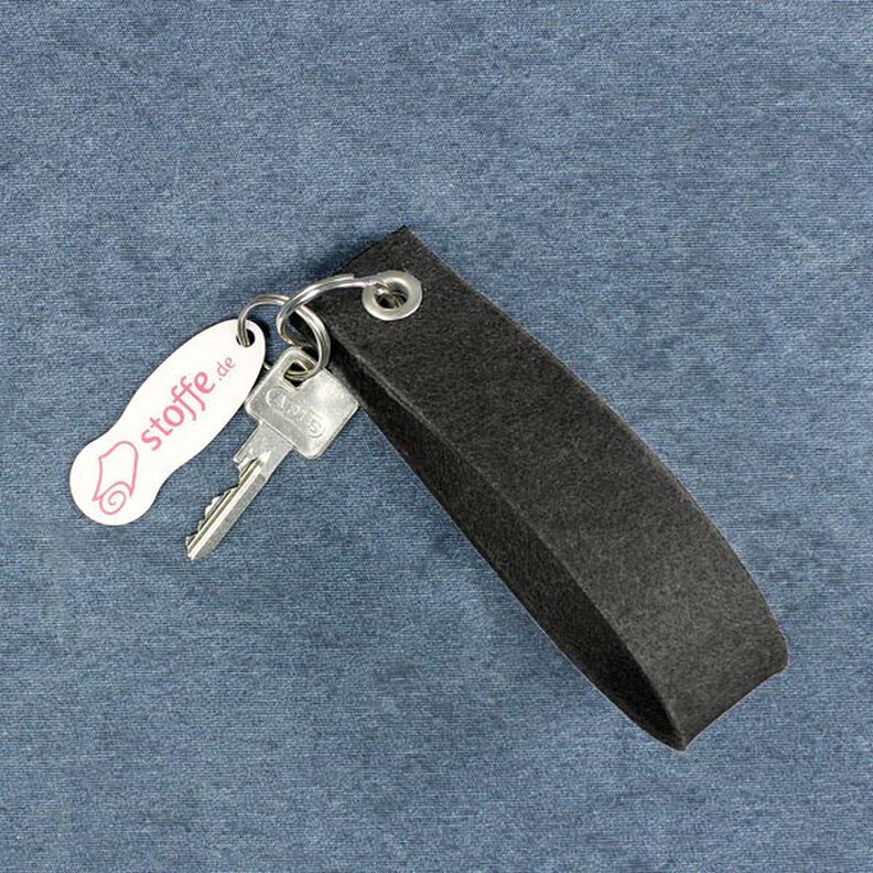 Feltro 45 cm / 4 mm de espessura – preto,  image number 4