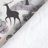 Sweatshirt cardada Animais da floresta abstratos Impressão Digital – cinzento-névoa,  thumbnail number 5