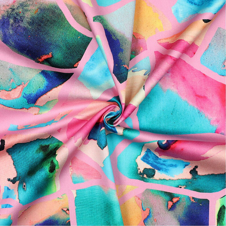 Cetim de algodão Resonate Neon | Nerida Hansen – rosa,  image number 4
