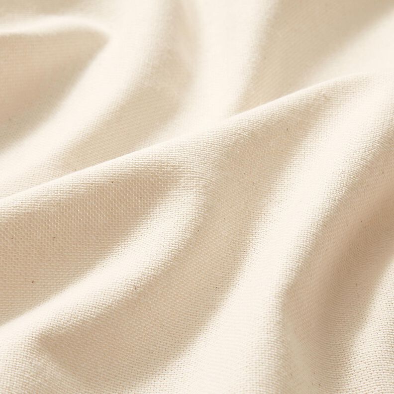 Tecido para decoração Meio linho Panamá de duas cores – creme/branco,  image number 2