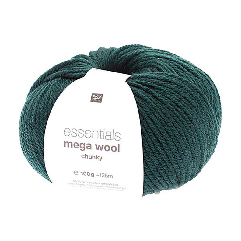 Essentials Mega Wool chunky | Rico Design – verde escuro,  image number 1