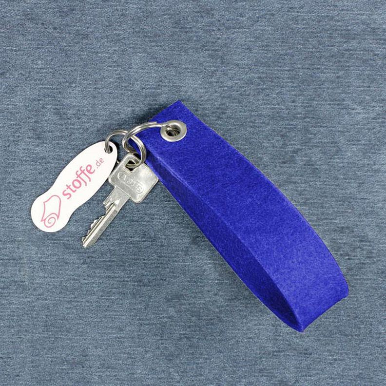 Feltro 180cm / 1,5 mm de espessura – azul real,  image number 4