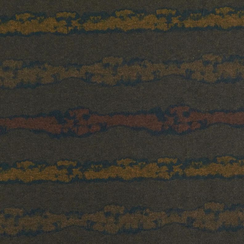 Jersey Romanit Cardado Linhas de água – castanho escuro/preto,  image number 1