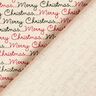 Tecido de algodão Cretone Merry Christmas – natural/carmin,  thumbnail number 4