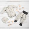 Jersey de algodão Animais bebé em viagem Impressão Digital – natural,  thumbnail number 5