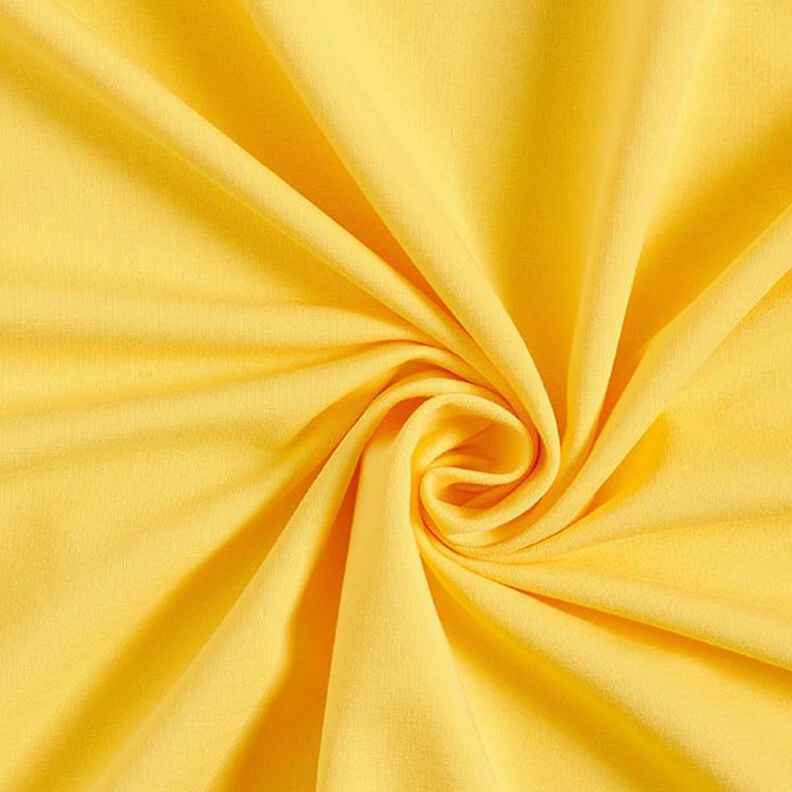Terry franc&ecirc;s simples liso &ndash; amarelo-sol,  image number 1