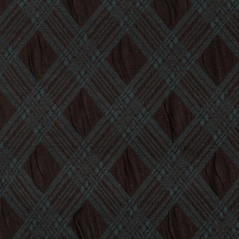 Malha jacquard padrão argyle – preto/verde pinheiro,  image number 1