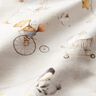 Jersey de algodão Animais bebé em viagem Impressão Digital – natural,  thumbnail number 2