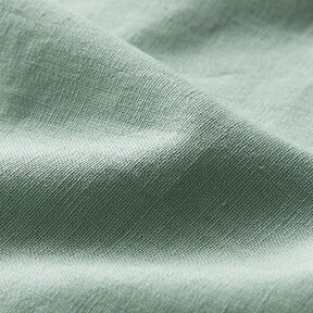 Mistura de linho e algodão Liso – verde amarelado, 