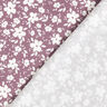Jersey de algodão Florzinhas bicolores  – rosa-velho escuro,  thumbnail number 4