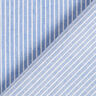 Tecido para blusas Mistura de algodão Riscas – azul claro/branco,  thumbnail number 4