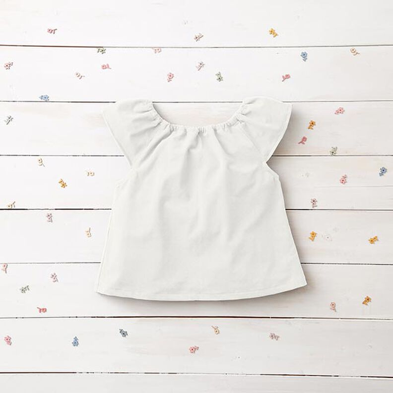 Jersey de algod&atilde;o m&eacute;dio liso &ndash; branco sujo,  image number 8