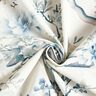 Tecido para decoração Meio linho Panamá Ramos pintados – branco/cinza claro,  thumbnail number 3