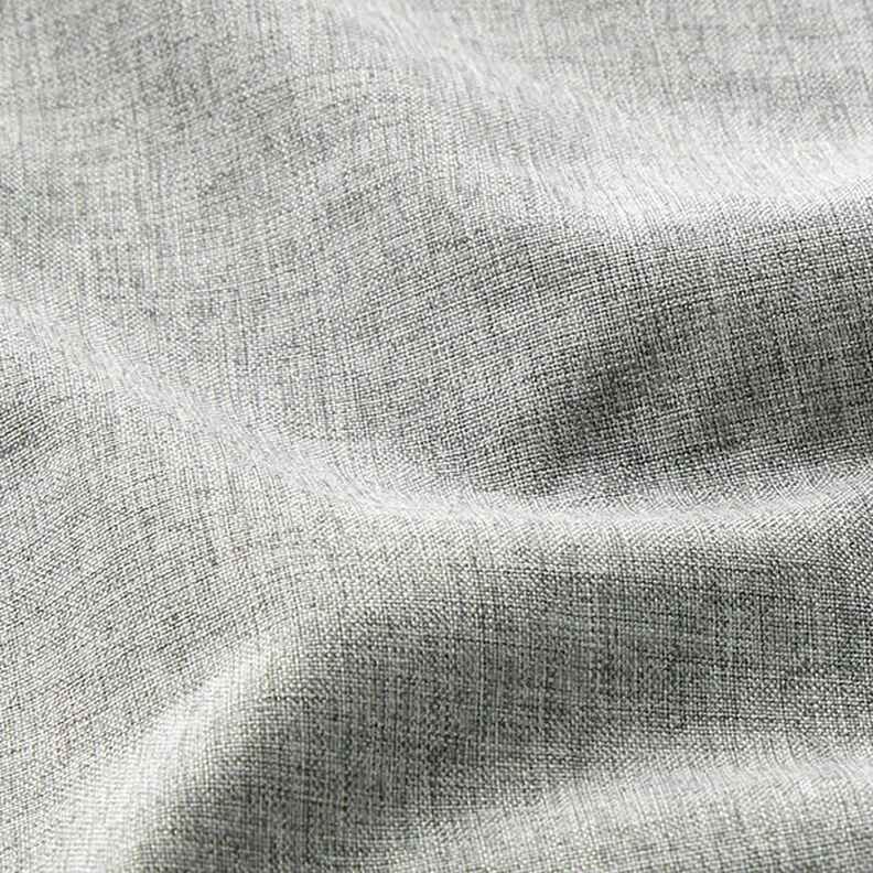 Tecido para estofos Mesclado Liso – cinzento claro,  image number 2