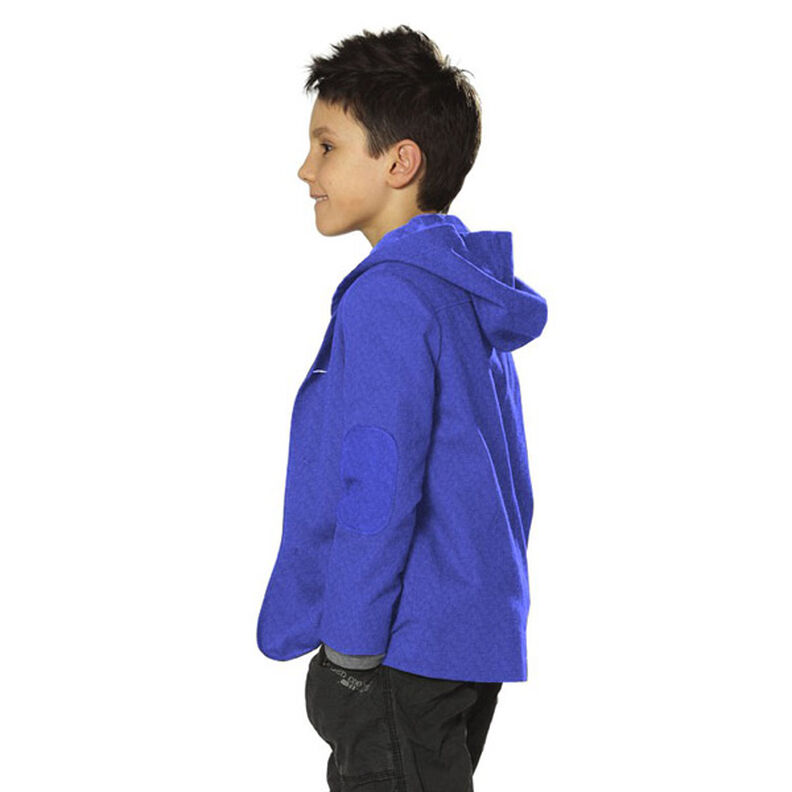 Tecido aveludado Nicki Liso – azul real,  image number 4