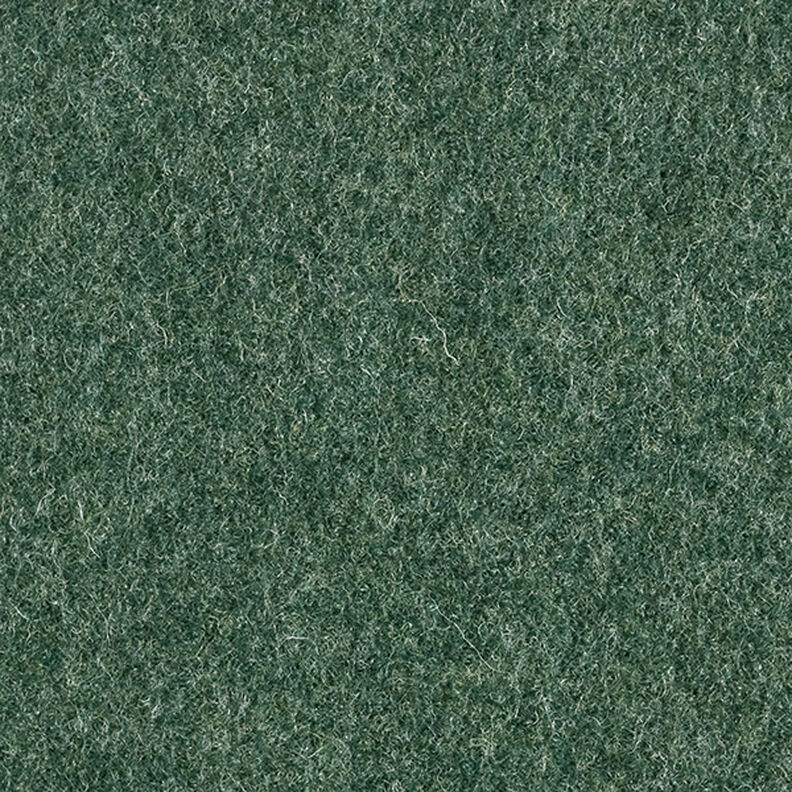 Lã grossa pisoada Melange – verde escuro,  image number 5
