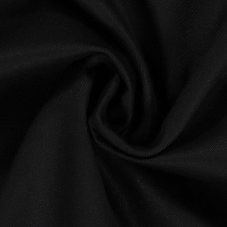Sarja de algodão Liso – preto,  image number 2