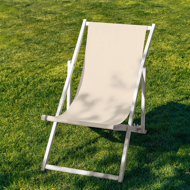 Outdoor Tecido para espreguiçadeiras Liso 44 cm – bege claro,  image number 4