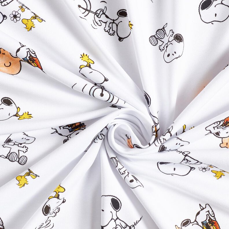 Jersey de algodão Snoopy e Charlie Brown – branco,  image number 3