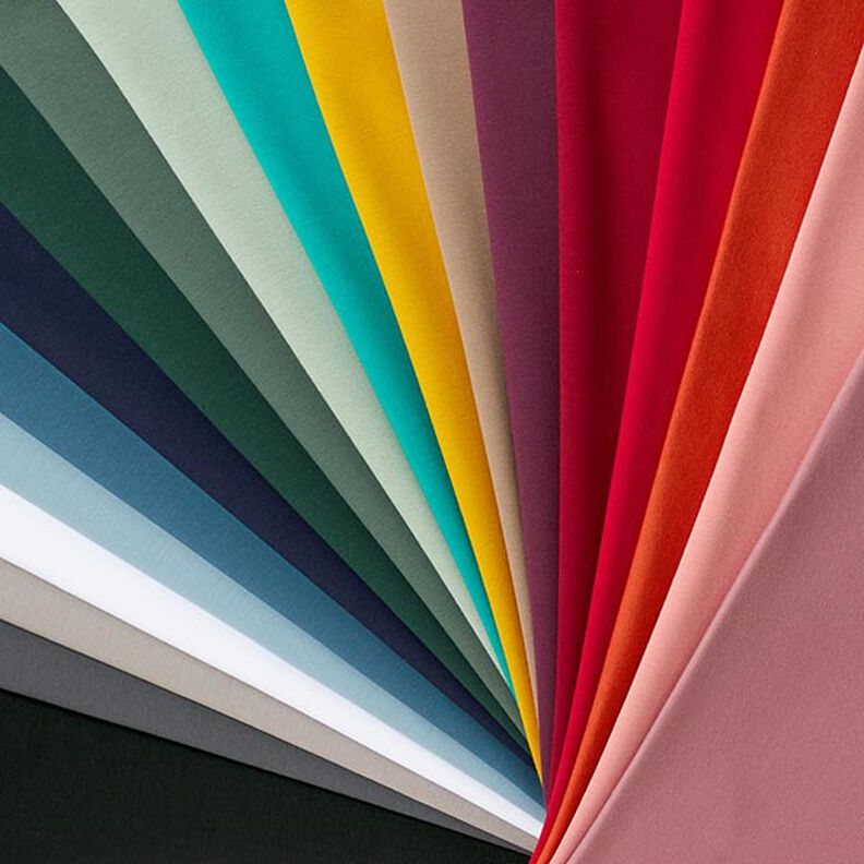 GOTS French Terry Sweat de verão | Tula – bege,  image number 4