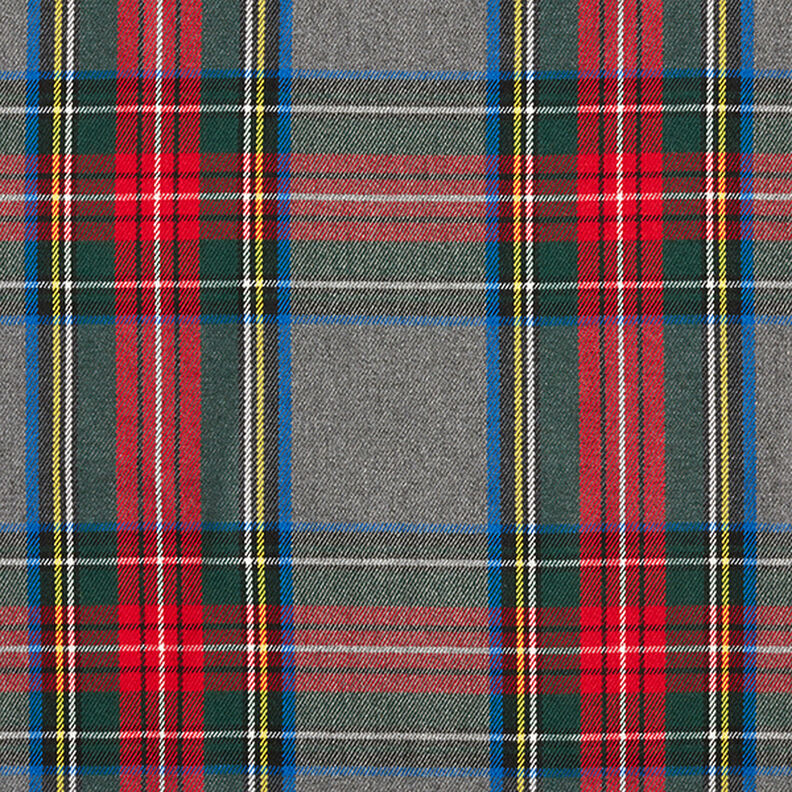 Stretch para calças Xadrez escocês – cinza ardósia/vermelho,  image number 1